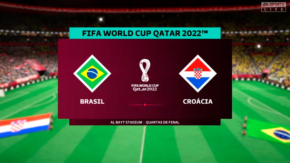 BRASIL x CROÁCIA AO VIVO Copa do Mundo 2022