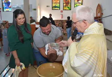 Batizado de Joaquim da Silva Flores, em São Pedro do Sul